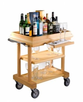 natural drinks trolley